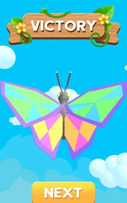 蝴蝶跑起来游戏官方版图片1