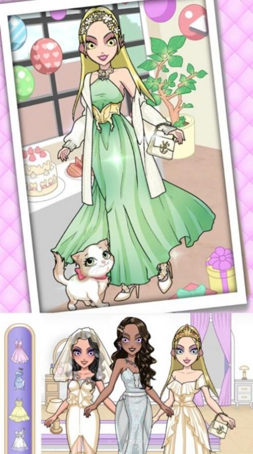 公主的时尚装扮舞会游戏安卓版图片1