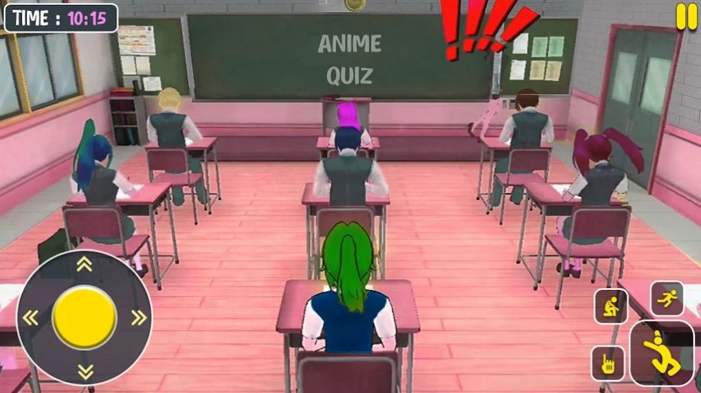 樱花少女高中模拟3D游戏官方版图片1
