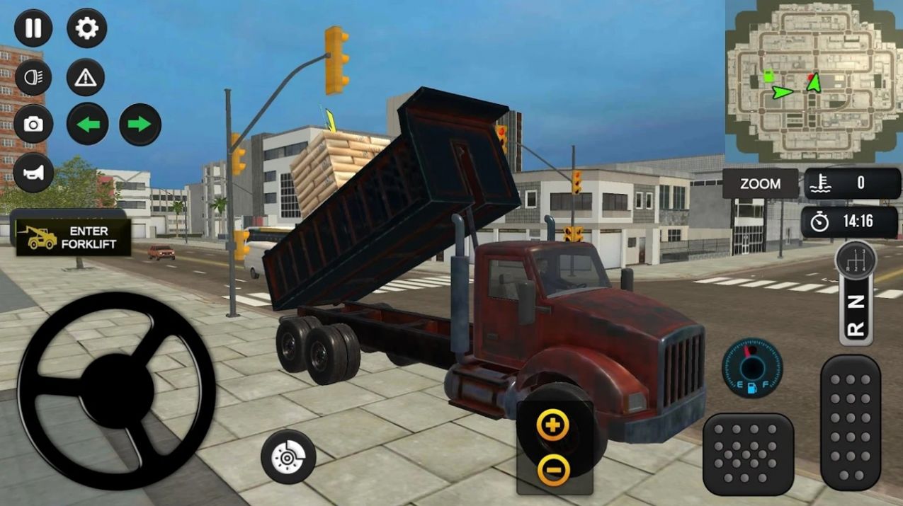 卡车装载机模拟器游戏特色图片
