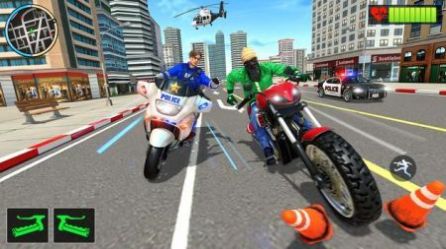警察摩托自行车追逐犯罪游戏官方版图片1