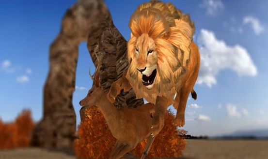狮子捕猎战场游戏手机版图片1
