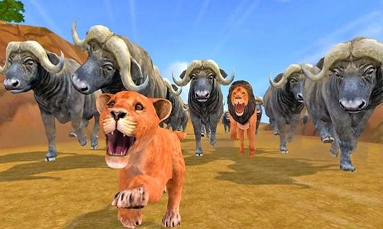 狮子捕猎战场游戏特色图片