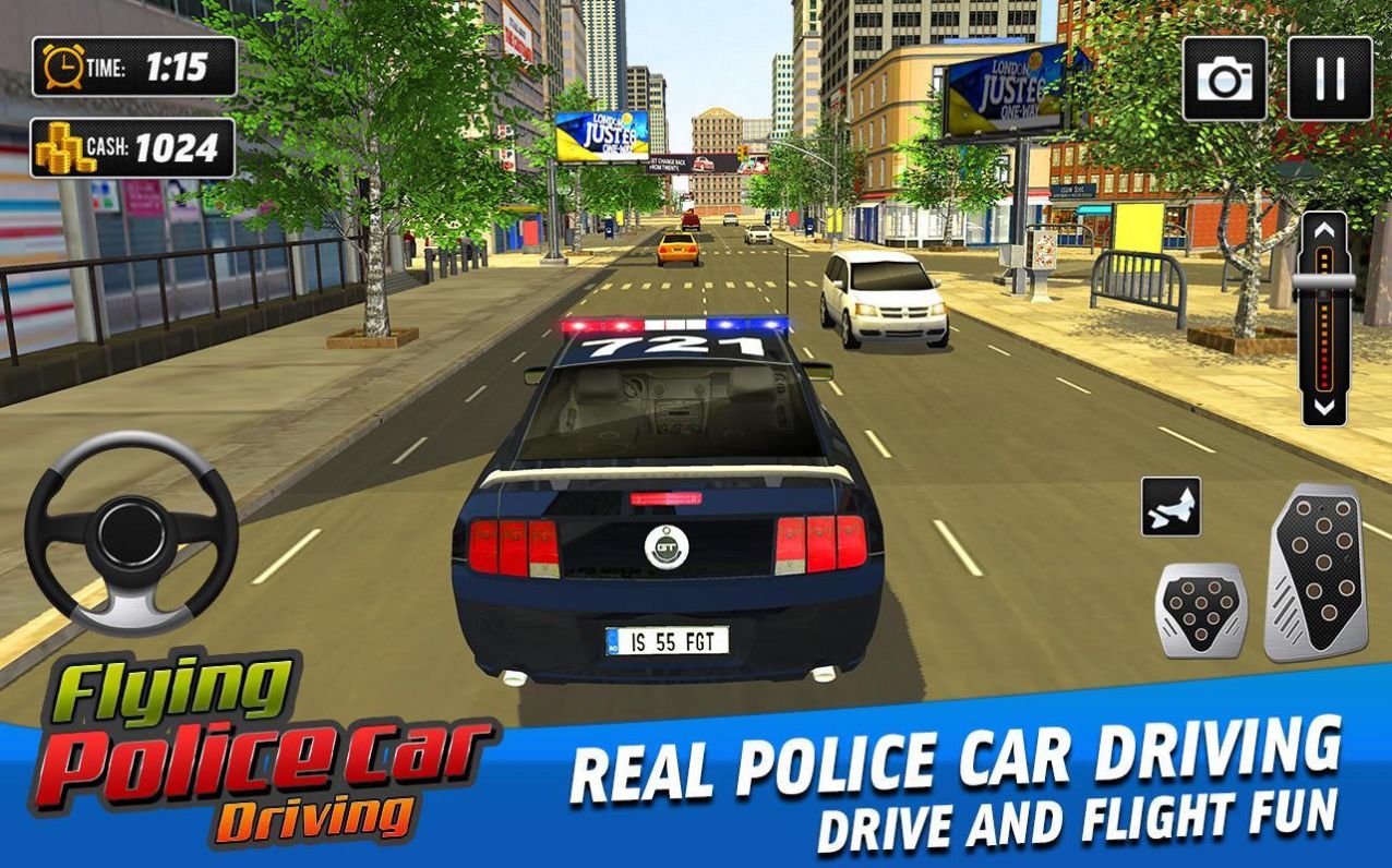 飞行警车驾驶游戏官方手机版图片1