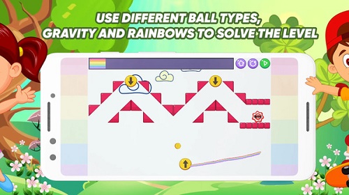物理彩虹球游戏下载-物理彩虹球安卓版最新免费下载