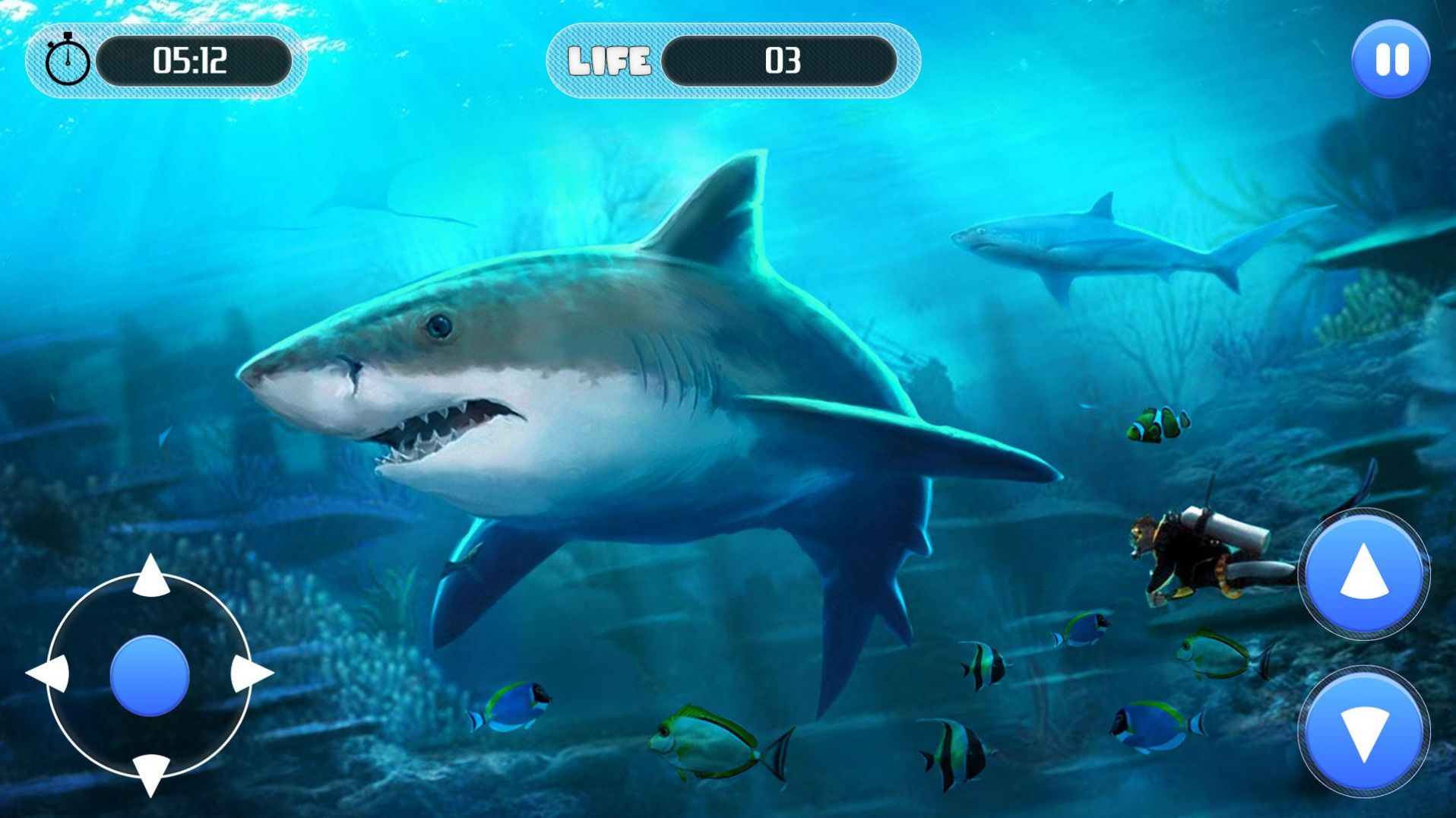 大白鲨生存模拟器游戏手机版图片1