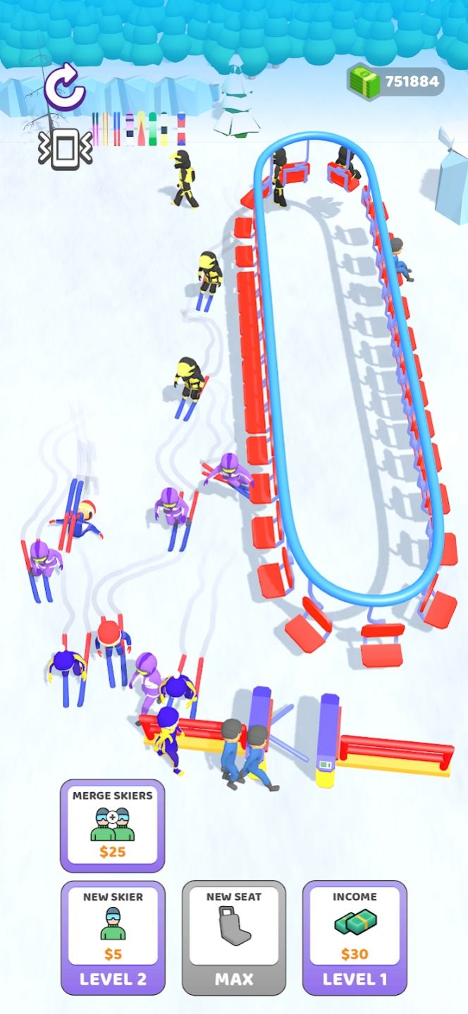 滑雪缆车点击器游戏手机版  v1.0.0图3
