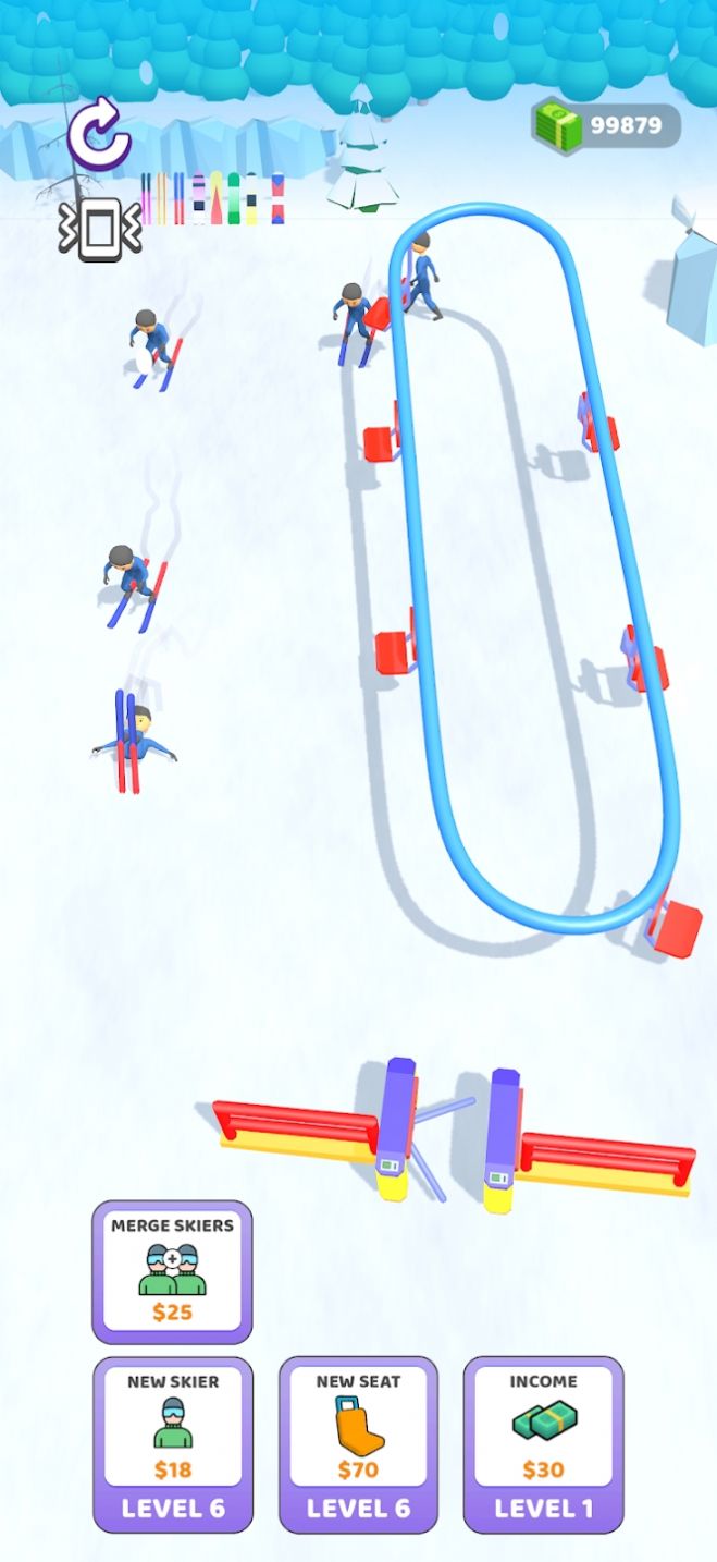 滑雪缆车点击器游戏手机版  v1.0.0图4