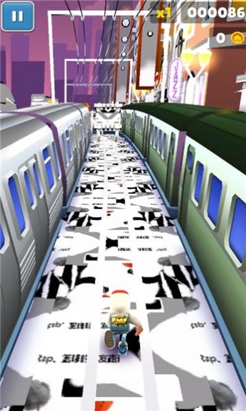 地铁黑子地铁跑酷游戏安卓版  v1.113.0图1