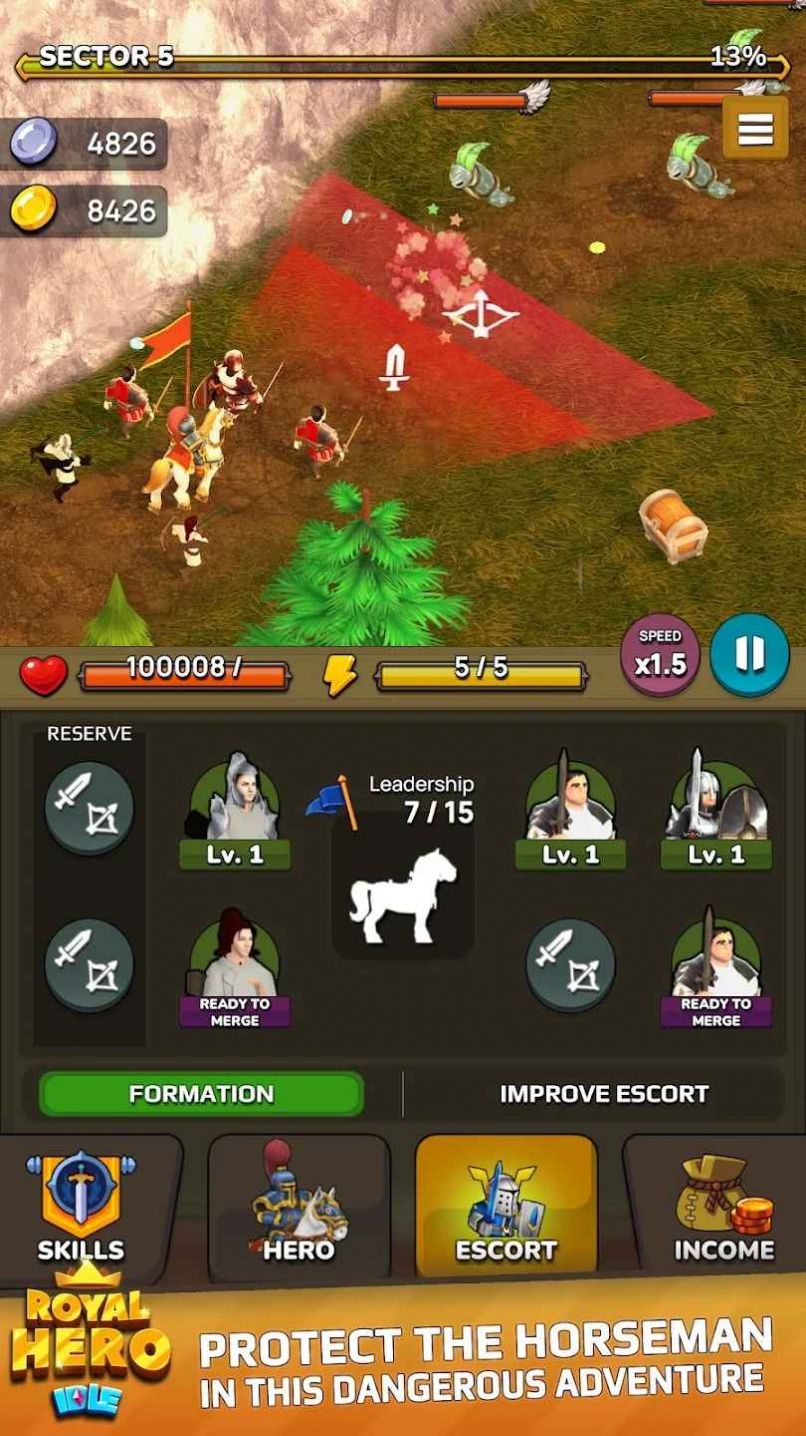 空闲皇家英雄游戏安卓版  v1.0.1图4