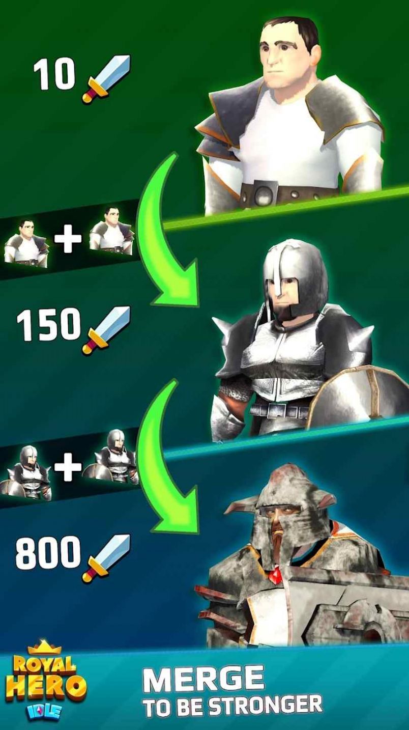 空闲皇家英雄游戏安卓版  v1.0.1图1