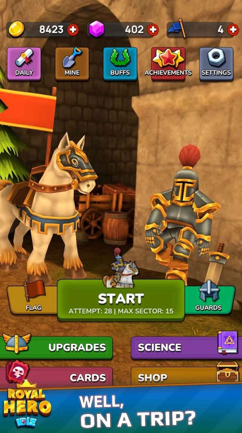 空闲皇家英雄游戏安卓版  v1.0.1图3