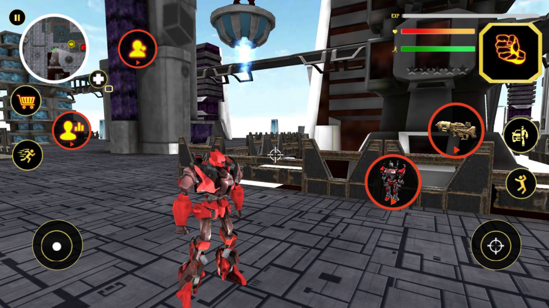 模拟机器人城市英雄游戏最新中文版  v1.0图3