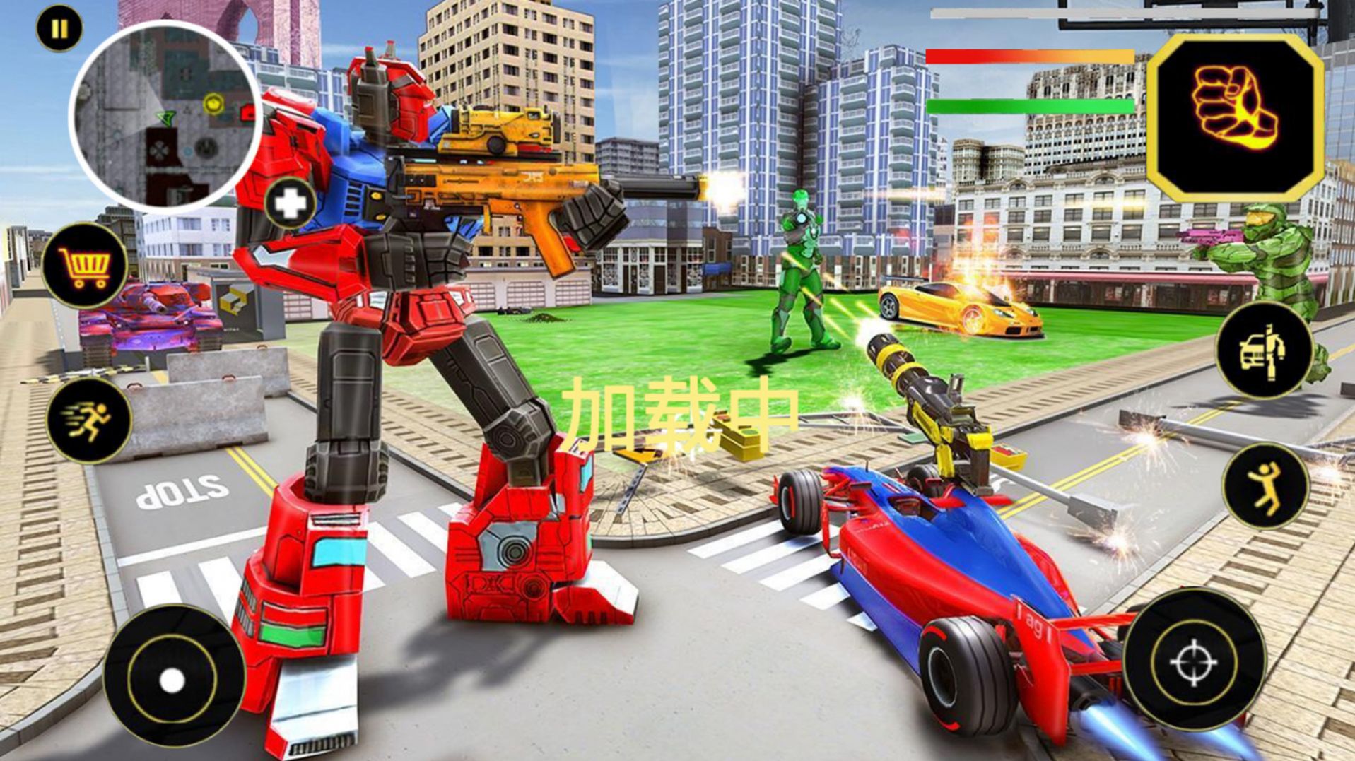 模拟机器人城市英雄游戏最新中文版  v1.0图4