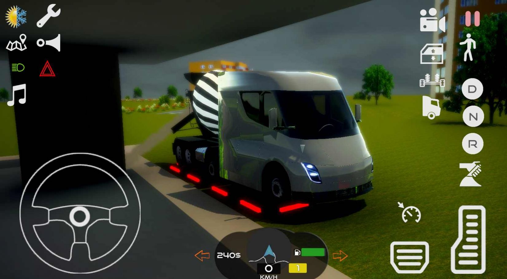 水泥卡车模拟器游戏官方手机版  v1.0.1图1