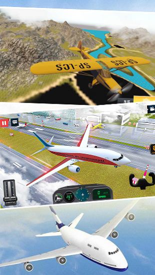 模拟真实飞机飞行游戏最新版  v1.1图4