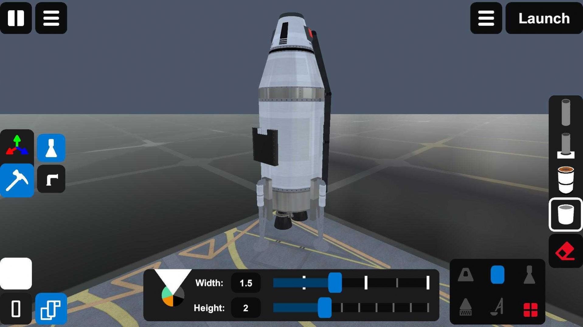 沙盒火箭模拟器游戏汉化版  v0.5.9图1