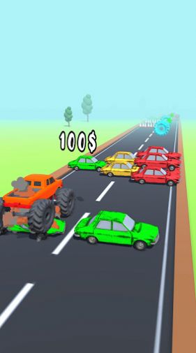 怪兽车轮3D游戏官方版  v1.0图4