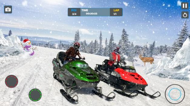 雪橇竞速雪地越野游戏手机正式版  v1.3图4