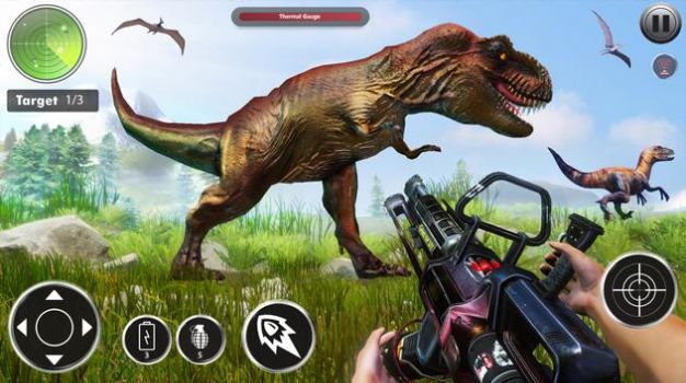野生恐龙狩猎3D游戏最新安卓版  v1.0.42图4