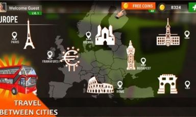 巴士模拟器2023运输游戏手机版  v16图1