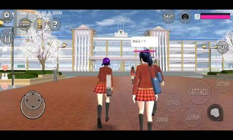 樱花校园模拟器1.035.08全解锁十八汉化中文版  v1.039.95图1