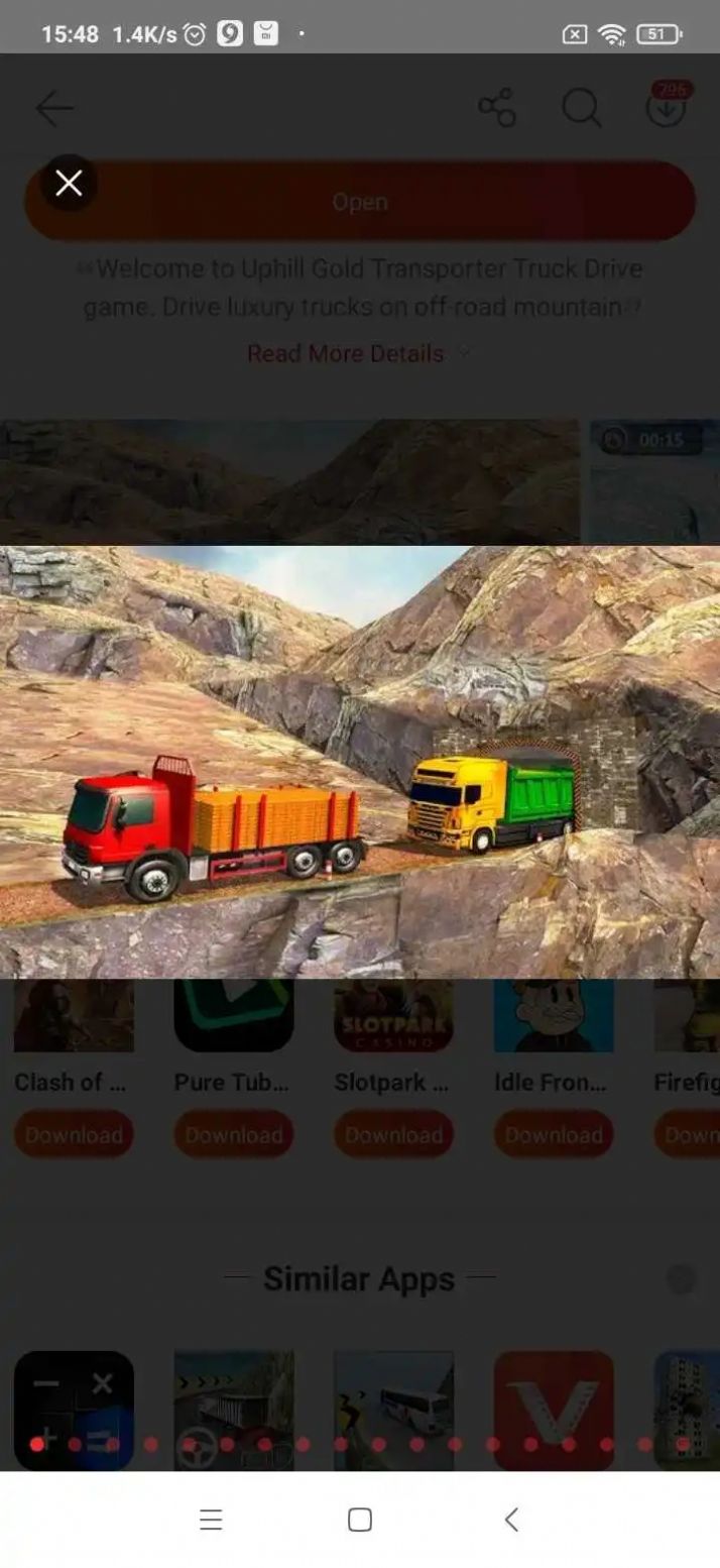 上坡黄金运输卡车驱动器游戏官方版  v1.6图1