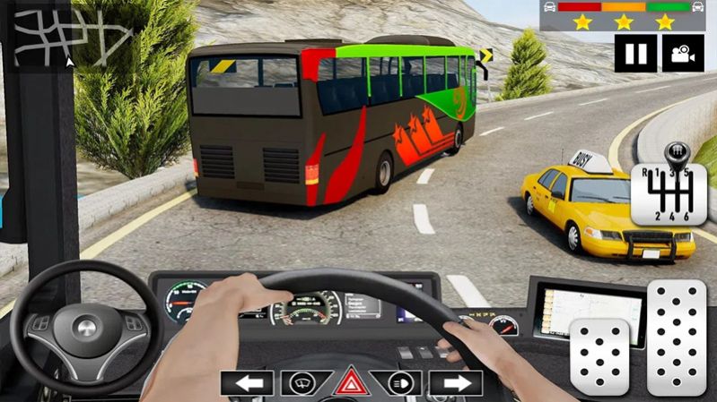 山地巴士模拟器游戏手机版  v1.0图1
