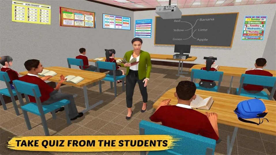 虚拟高中教师模拟器游戏官方版  v1.10图4