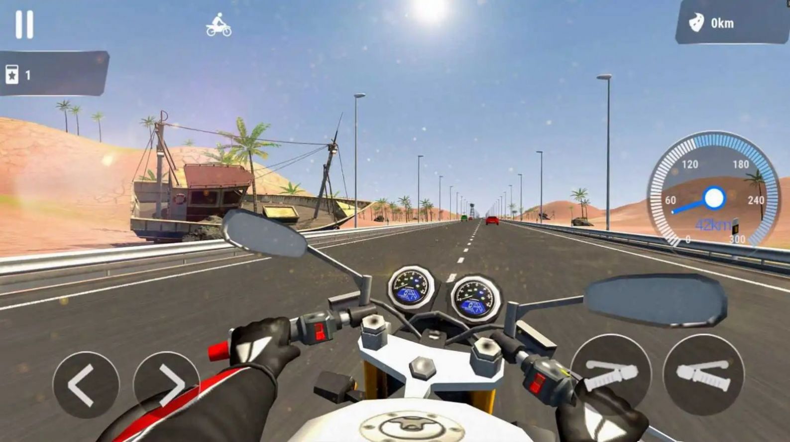 公路摩托竞速3D游戏安卓手机版  v1.0.2图6