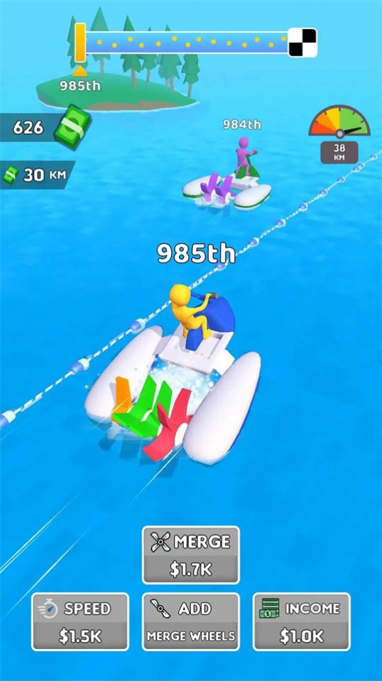 水上竞速ASMR游戏官方版  v1.0.1图3