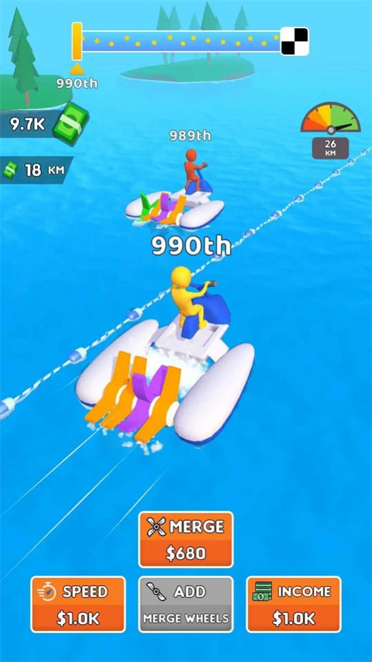 水上竞速ASMR游戏官方版  v1.0.1图1