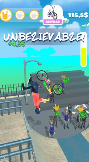 BMX特技大师3D游戏官方版  v0.1图4