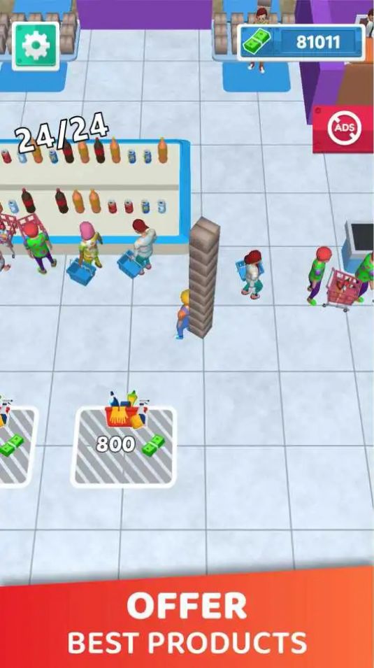 超市收银员空闲大亨游戏手机版  v1.1图2
