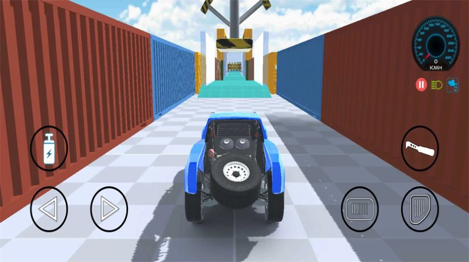 警车碰撞模拟器3D游戏最新版  v0.0.1图2