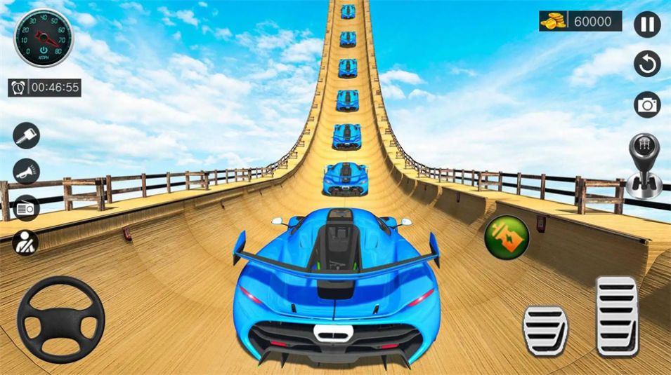 巨型坡道汽车疯狂特技游戏官方版  v2.4图2