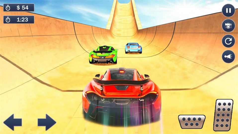 巨型坡道汽车疯狂特技游戏官方版  v2.4图3