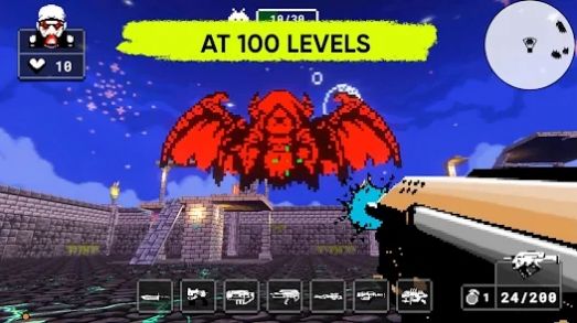 Doom pixel shooter 3d游戏中文最新版  v1.0图4