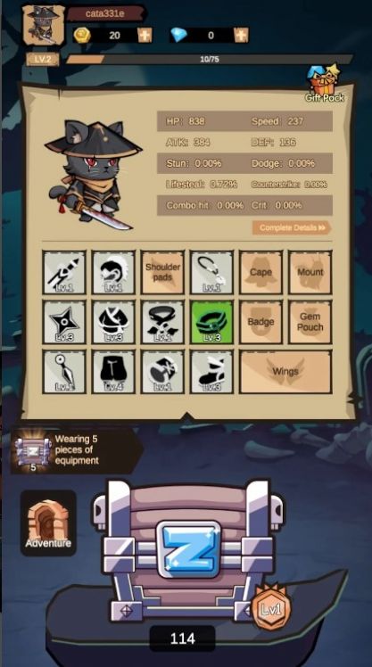 疯狂忍者猫游戏安卓手机版  v0.2图2