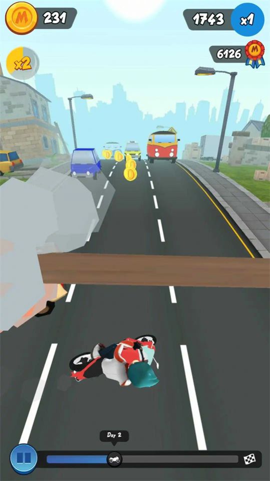 无尽的摩托车驾驶游戏官方版  v1.0.3图4