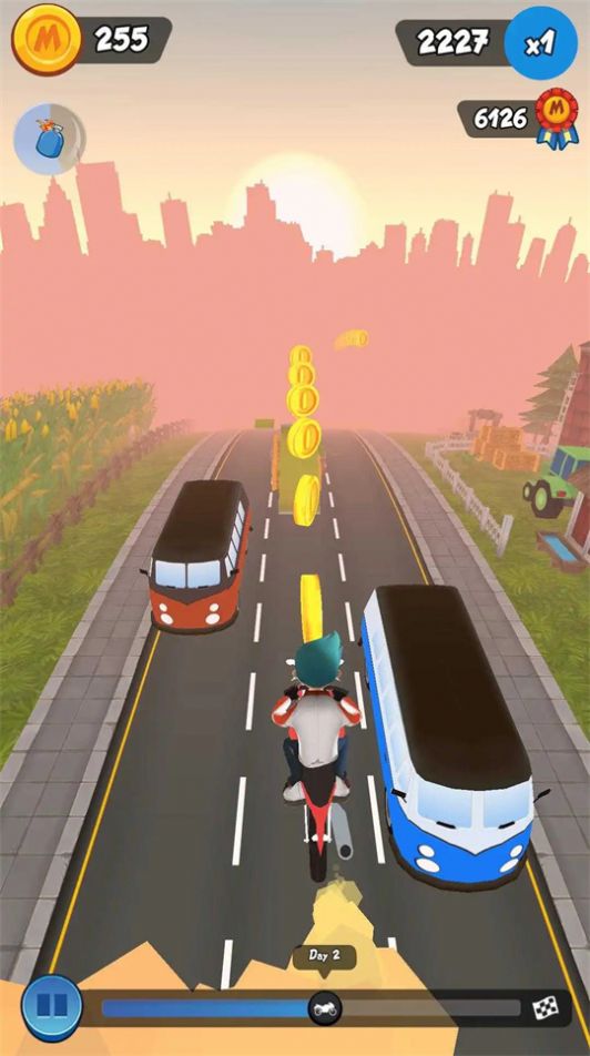 无尽的摩托车驾驶游戏官方版  v1.0.3图2