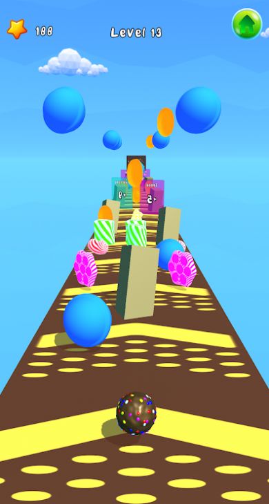 糖果撞击跑游戏安卓手机版  v1.0图1