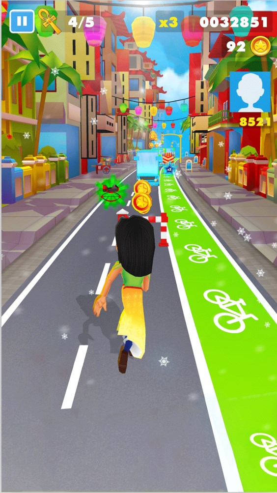 3D极限跑酷手机游戏加强版  v1.3.4图3