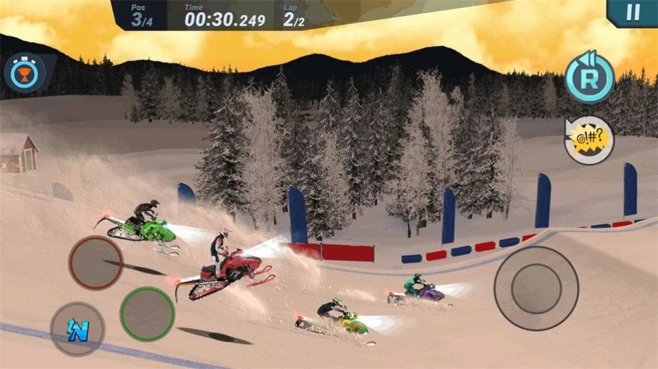 疯狂雪地摩托游戏官方版  v1.0.1图2