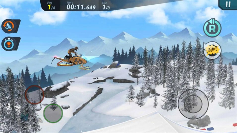 疯狂雪地摩托游戏官方版  v1.0.1图1