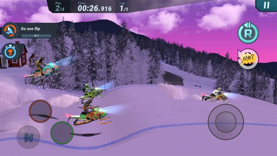 疯狂雪地摩托游戏官方版  v1.0.1图4