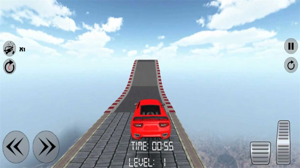 不可能的坡道特技汽车游戏官方版  v1.0图4