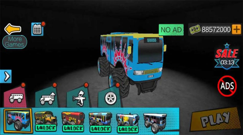 怪物巴士4x4赛车游戏安卓版  v1.1图3