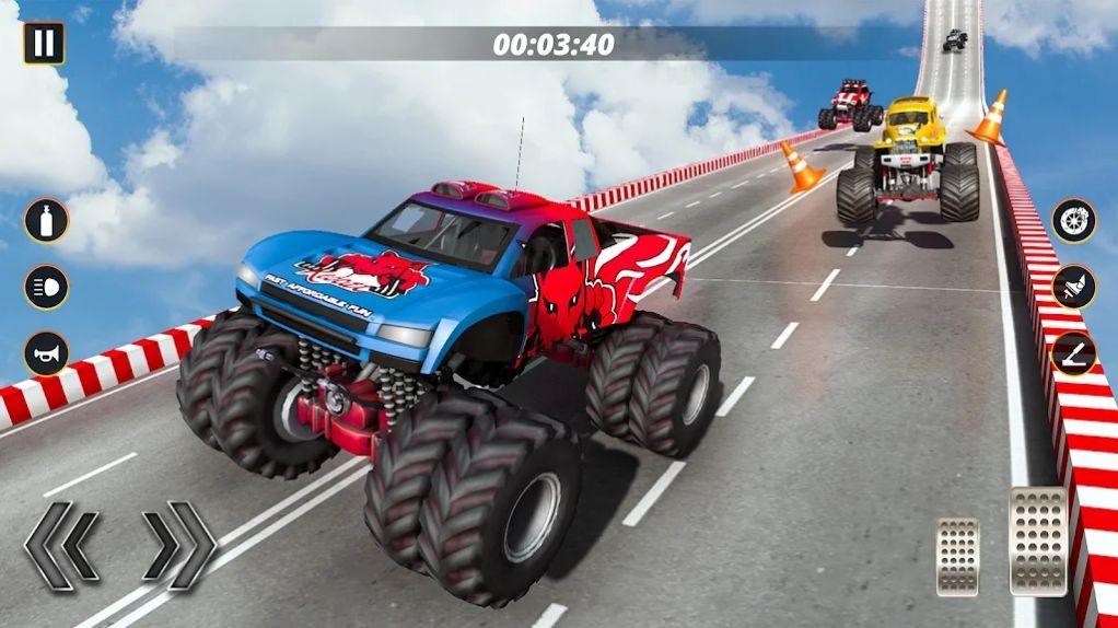 怪物卡车特技模拟器游戏官方版  v1.0图1