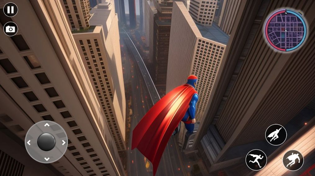 超级英雄飞行救援城市游戏安卓版  v0.1图1